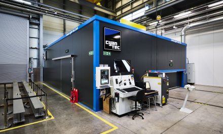 FANUC and Cyan Tec bring MTC’s vision of large-scale robotic laser cutting cell to life