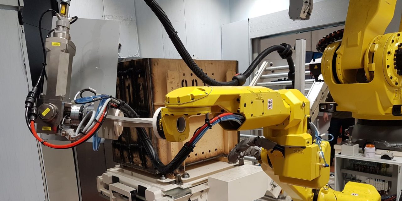 FANUC reliability underpins autonomous laser cutting cell for Sellafield