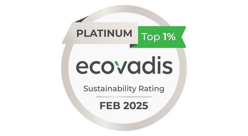 FANUC awarded top 1% Platinum ranking for sustainability