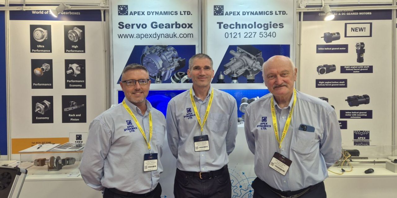 Apex Dynamics unveils compact, versatile and cost-effective SGM motors and geared motors at PPMA Total 2025