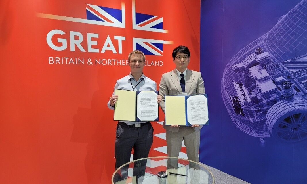 UK manufacturing business signs new partnership with South Korean firm during Japan show