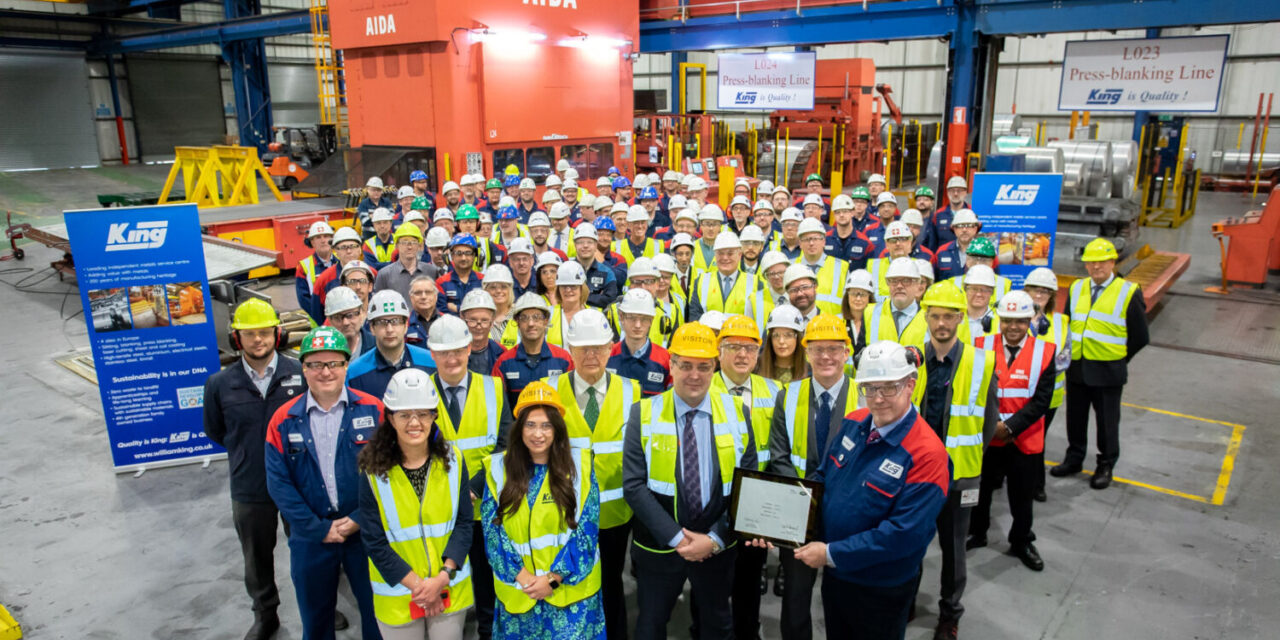 £12m investment drive pays off as William King secures major Jaguar Land Rover quality award