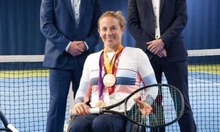 Manufacturing Company Sponsors Paralympian Wheelchair Tennis Star