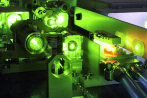 Laser used in manufacturing