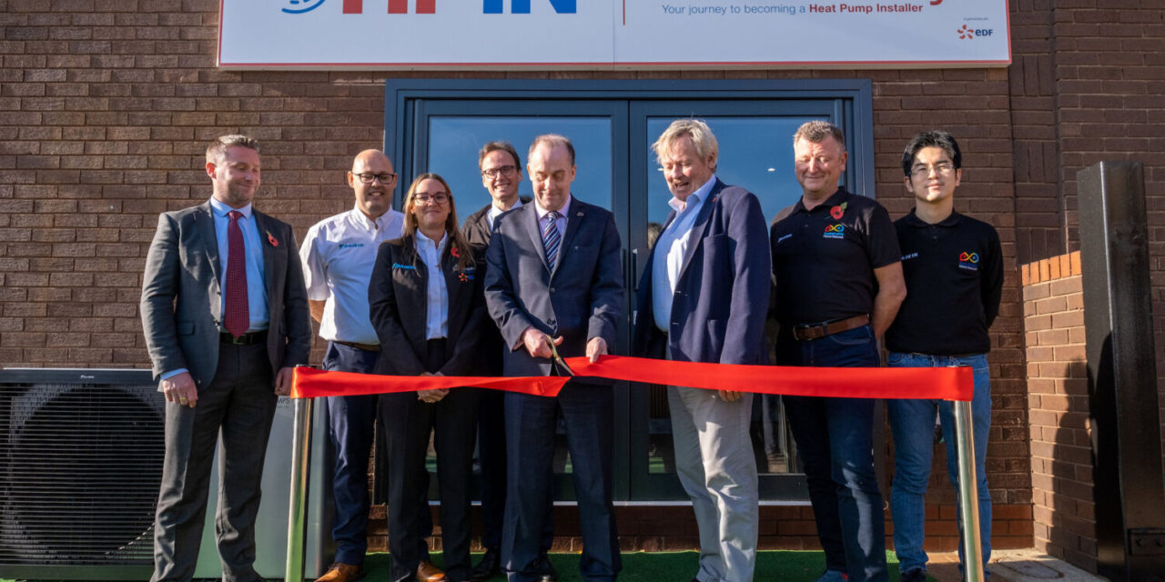 New training academy opens to train UK’s heat pump installers