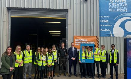 Acres Engineering opened up the shop floor to 170 young people on National Manufacturing Day