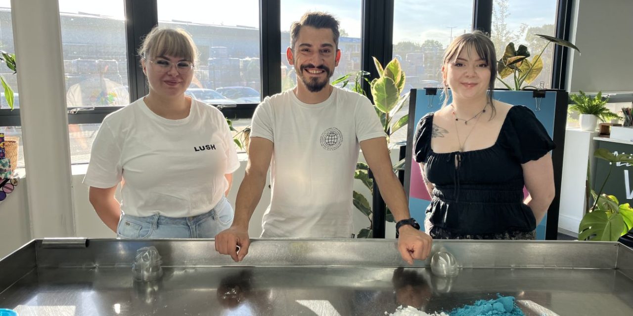 Lush hosts 150 school children for its annual National Manufacturing Day celebrations