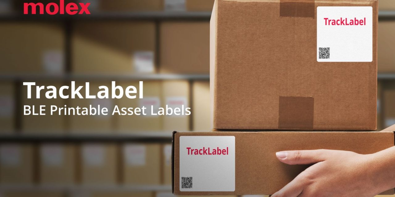 Molex introduces new TrackLabel BLE printable asset labels