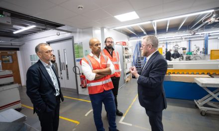 Goodfellow drives home the importance of advanced manufacturing during MP visit
