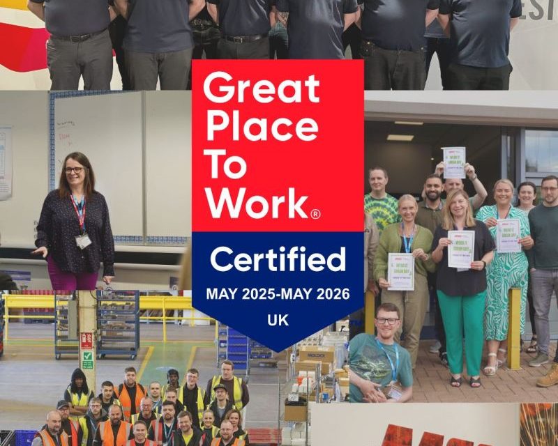 MSC Industrial Supply Co. UK team earns Great Place to Work Certification in 2025