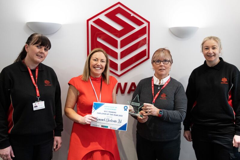 Seaward wins apprenticeship Employer of the Year award