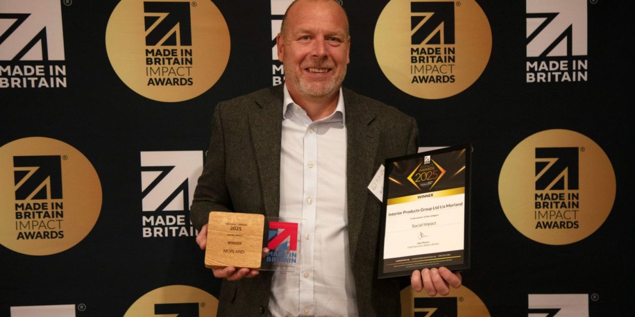 Morland honoured with ‘Social Impact’ prize