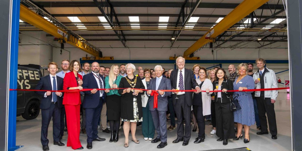 Mayor and MP open new facility for warehouse manufacturer