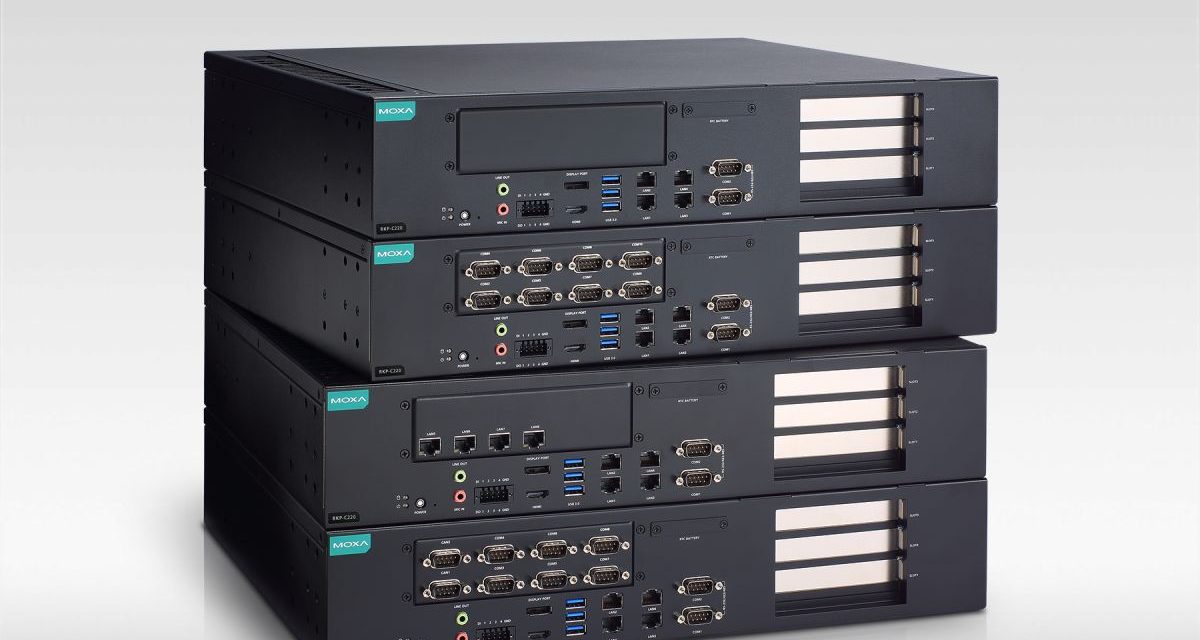 Moxa introduces its first AI-ready rackmount x86 IPCs