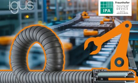 First certified robotic energy supply system for dry cleanrooms, from igus