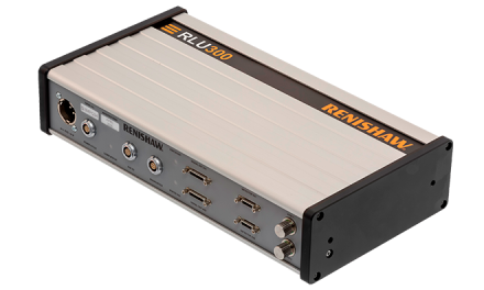 How do Renishaw’s laser interferometer encoders improve precision in semiconductor manufacturing?