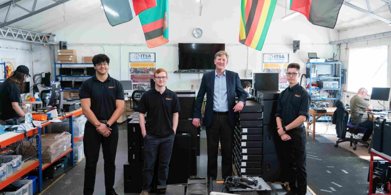 Renishaw and the ITSA Digital Trust partnership helps bridge the digital divide in African schools