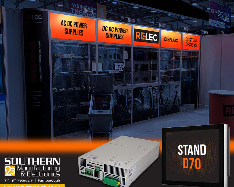 Relec showcases power products and display at Southern Manufacturing 2023