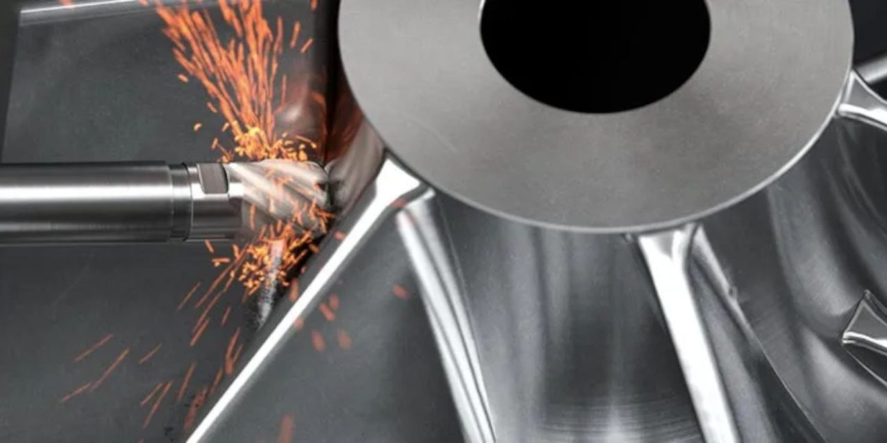Ceramic end mills help optimise aerospace component machining