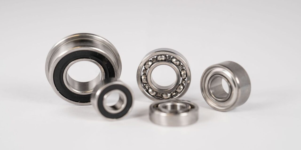 Miniature bearings for medical devices