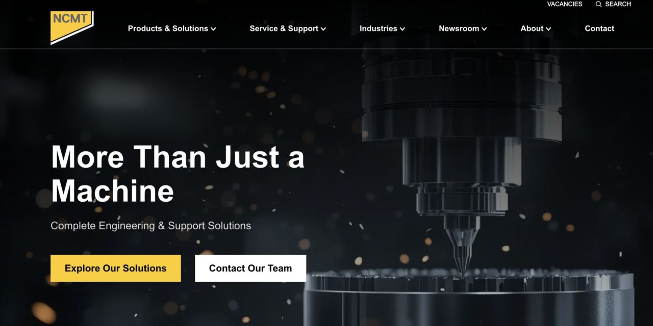 NCMT launches new website to reflect expanded manufacturing capabilities