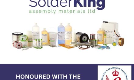 SolderKing Achieves the Prestigious King’s Award for Enterprise in International Trade
