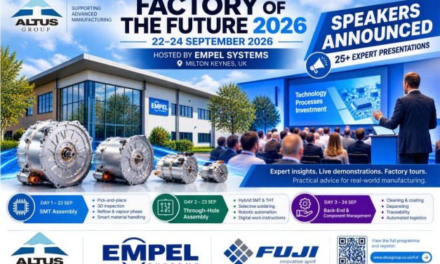 Altus reveals expert speaker programme for Factory of the Future 2026