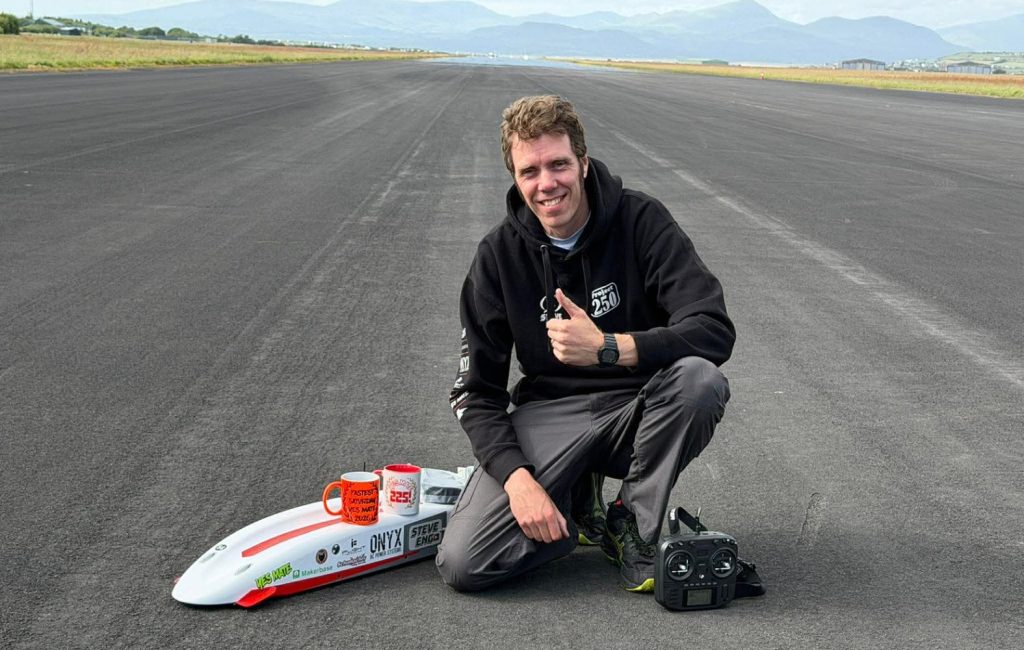 Engineer breaks own speed record with 250+ mph RC car designed in PTC's Onshape