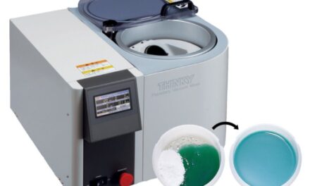 Achieving a fast, repeatable mixing process without air bubbles