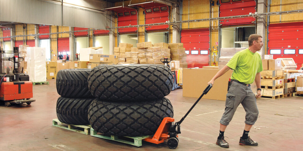 Toyota are cutting the cost of operating hand pallet trucks