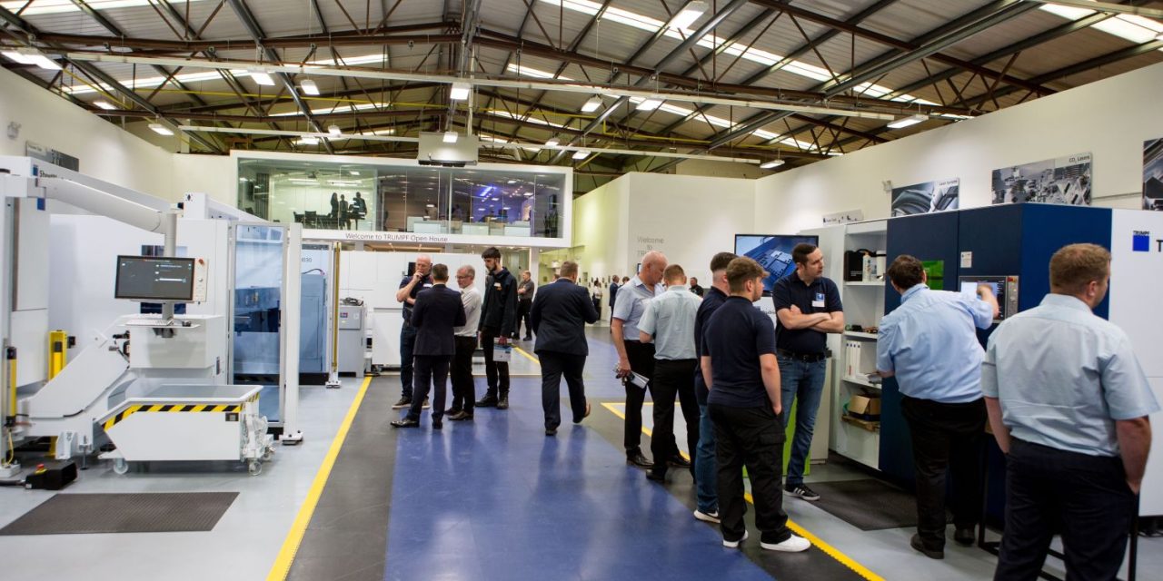 Another successful Open House for TRUMPF
