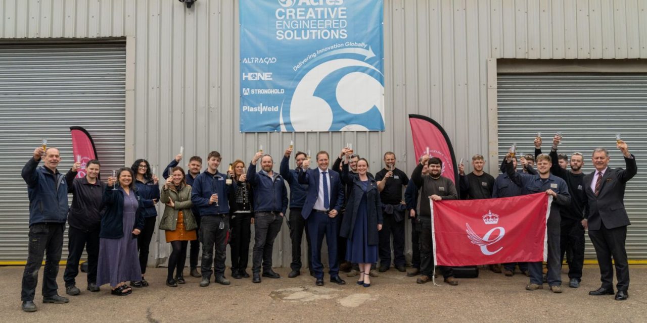 Acres Engineering wins Royal seal of approval