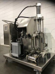 The BPM Series is a skid mounted mobile version allowing it to be used across multiple production lines