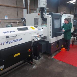 The Nakamura AS200L being put through its paces at Dobson Beaumont Engineering