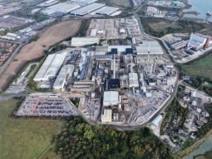 The site in Kent, UK, is the largest recycled paper mill in the country, producing 830,000 metric tons per annum. Image DS Smith