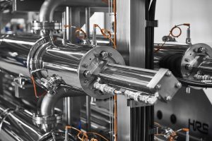 The speed of the scrapers in the HRS Unicus Series can be optimised for the product being processed heat exchanger