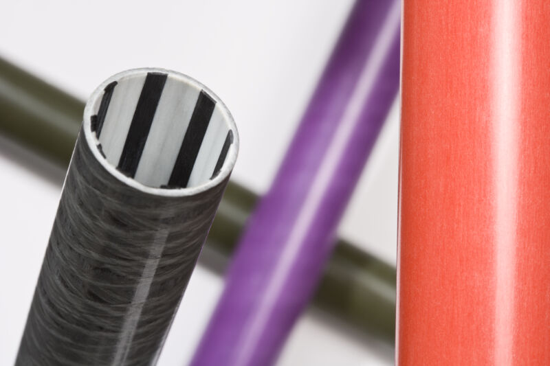 Advantages of thin-wall hybrid composite tubes