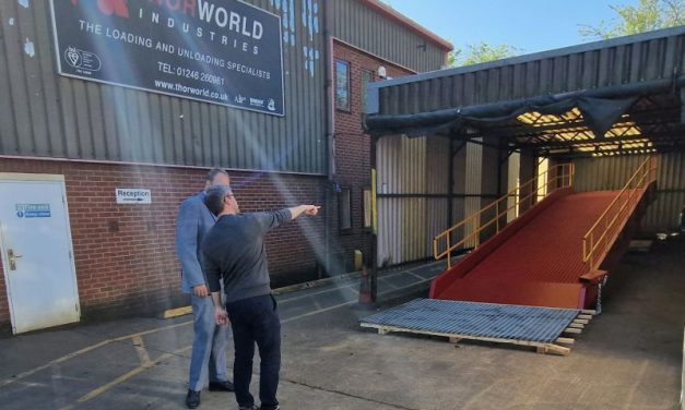 Thorworld hosts Chesterfield MP to discuss impact of steel tariffs on UK manufacturing