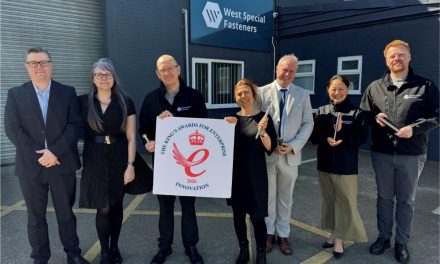 West Special Fasteners crowned with UK’s highest innovation award