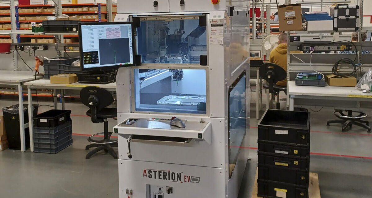 Asterion EV wire bonder enables Steatite to reduce time taken to make electrical interconnects in custom battery packs by up to 50%
