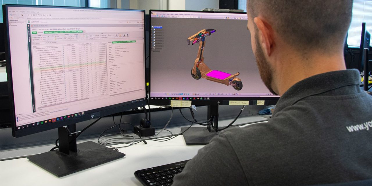 Reading’s PTC puts YCOM on track with motorsport micro mobility breakthrough