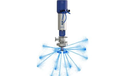 Next-generation rotating retractors clean hard-to-reach areas in processing lines