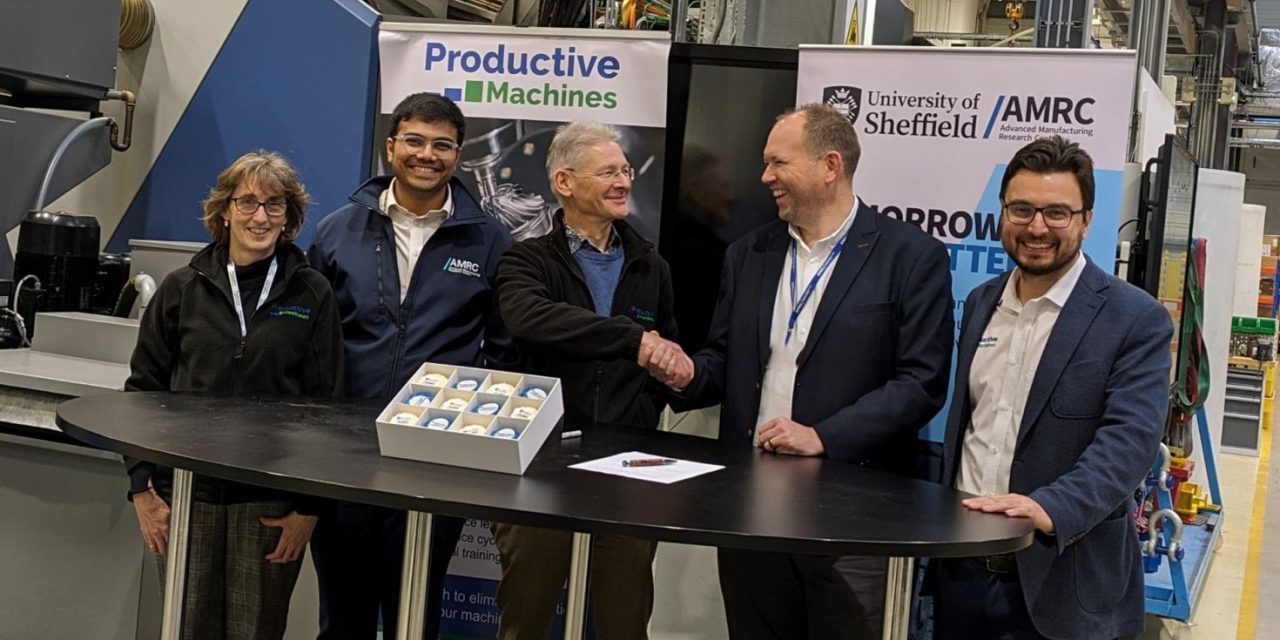 University of Sheffield AMRC welcomes Productive Machines as newest member