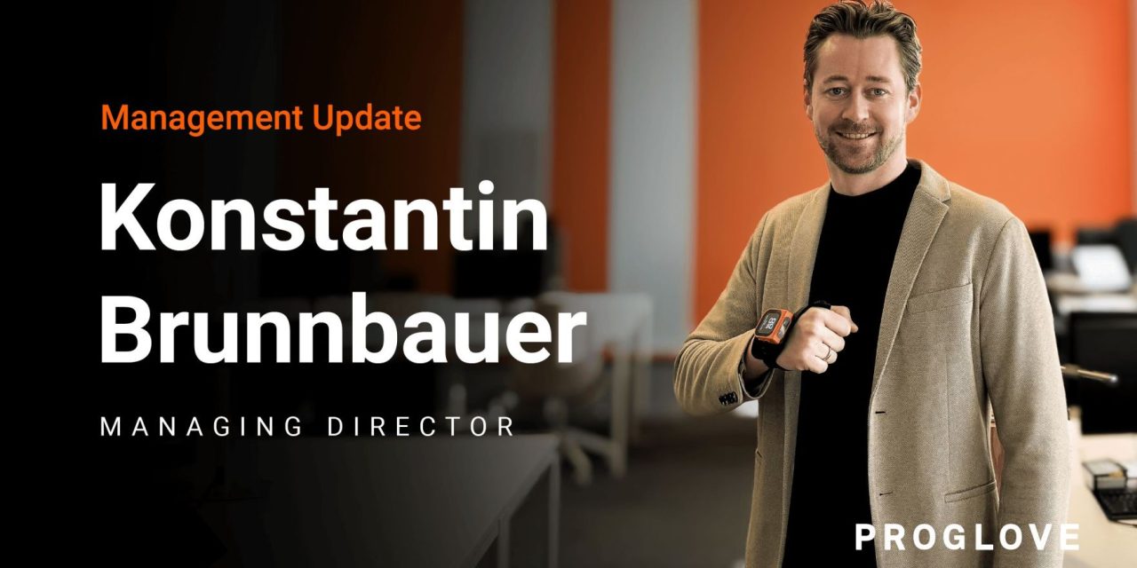 ProGlove appoints Konstantin Brunnbauer as Managing Director