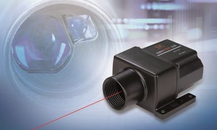 New enhanced laser sensor accurately measures distances to difficult surfaces or target objects up to 150 metres away