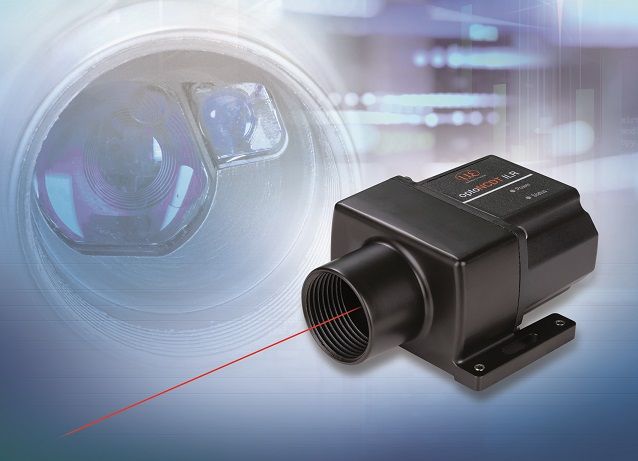 New enhanced laser sensor accurately measures distances to difficult surfaces or target objects up to 150 metres away