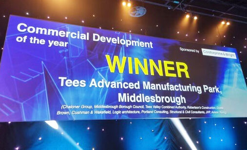 Industry award for cutting edge manufacturing park
