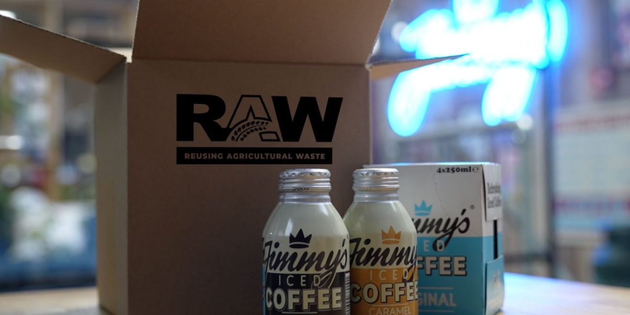 Sustainability pioneer’s Jimmy’s Iced Coffee fully implements move to packaging from waste