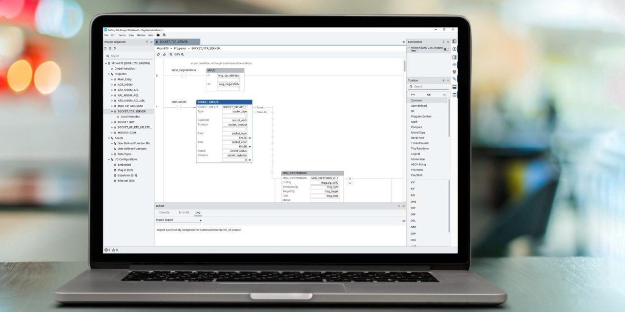 Rockwell Automation launches FactoryTalk Design Workbench