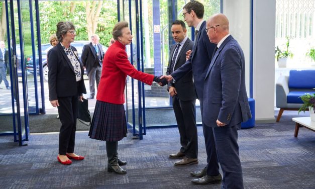 Her Royal Highness The Princess Royal officially opens Tenmat Group’s Manufacturing & Innovation Centre